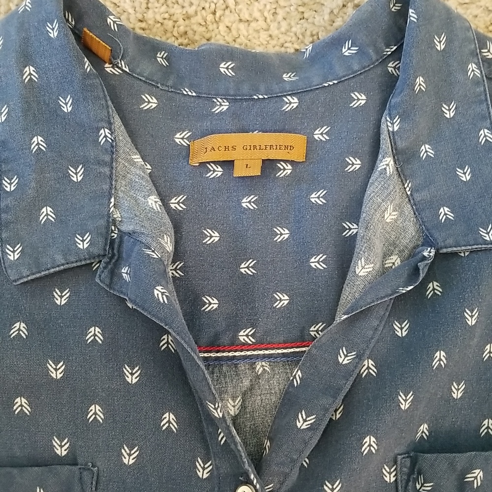 JACHS Girlfriend Arrow Patterned Lightweight Butt… - image 2